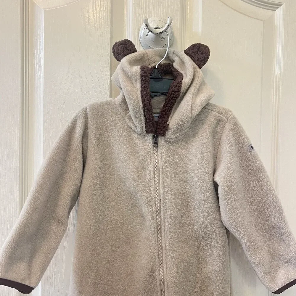 Columbia Kids Infant Tiny Bear II Fleece Bunting Snowsuit Size 18-24 Months